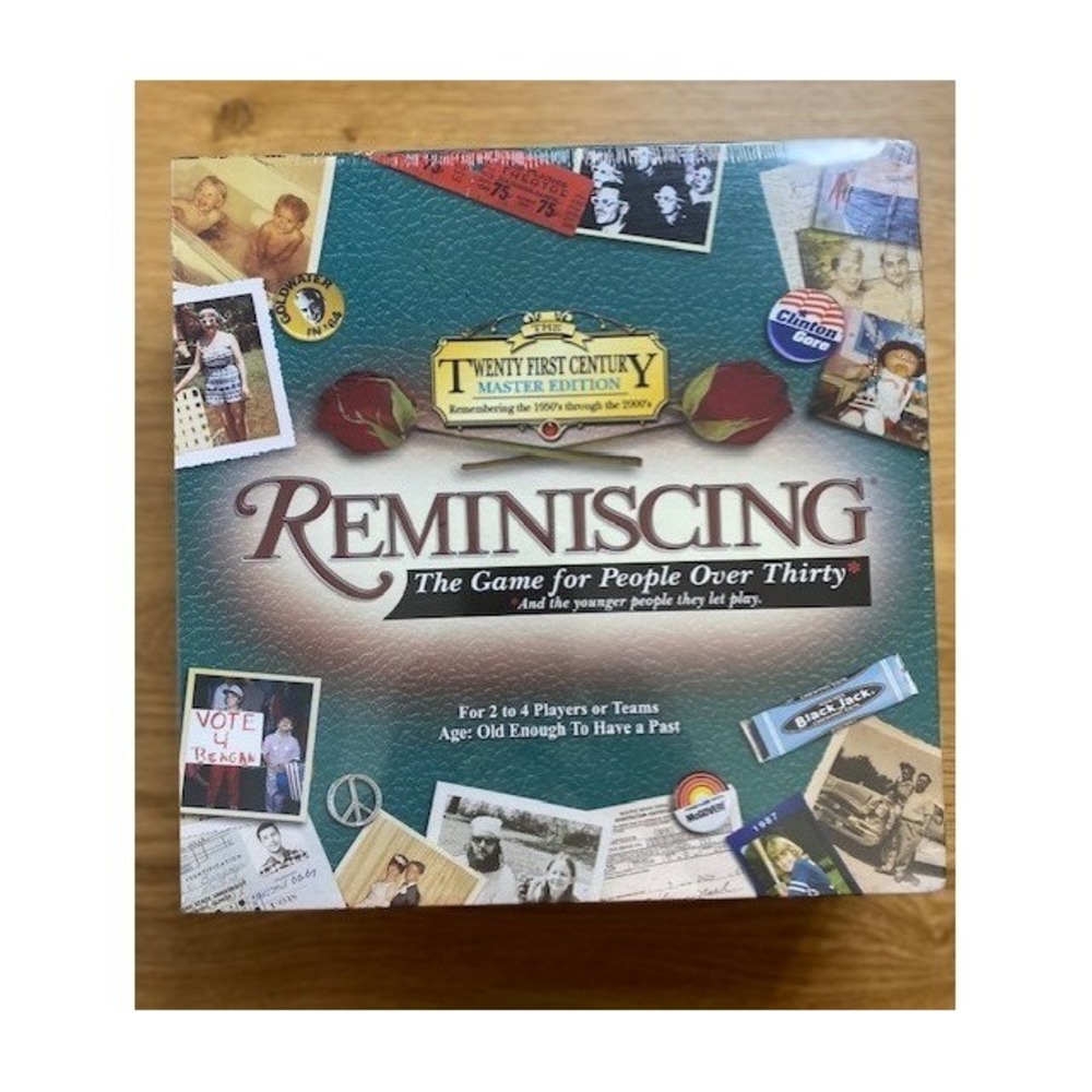 TDC Games Reminiscing Board Game Adult NIB Teal 21st Century Master Edition